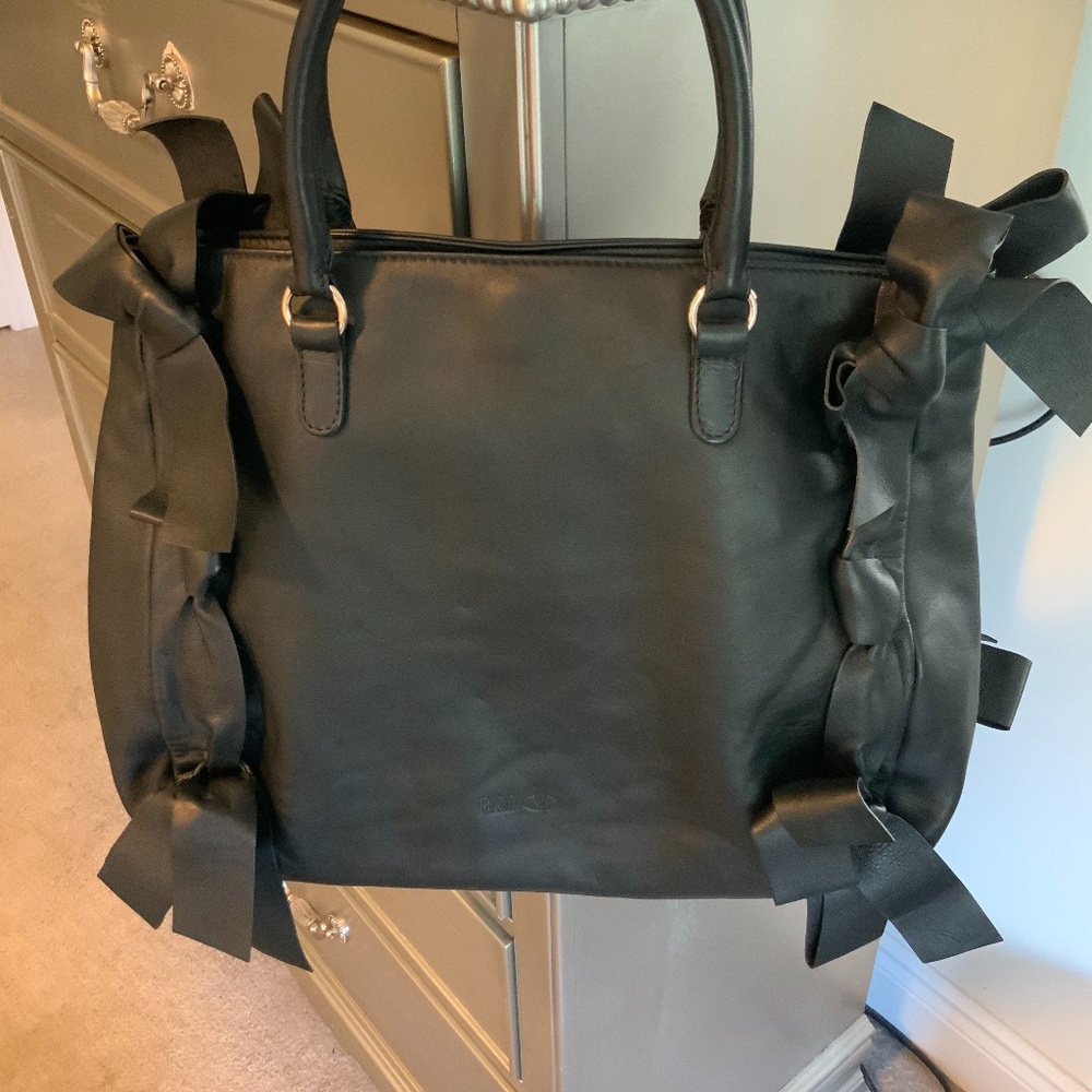 RED VALENTINO BOW TOTE